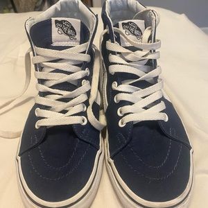 Navy high top vans